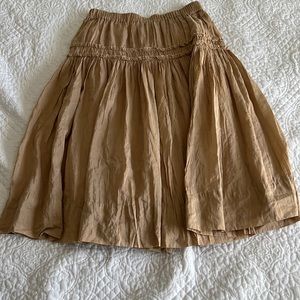 Club Monaco Tan Skirt